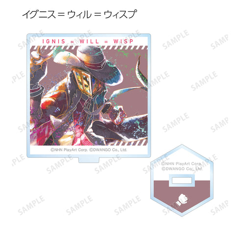 『#コンパス 戦闘摂理解析システム』トレーディング Ani-Art aqua label アクリルスタンド ver.A(全9種) BOX